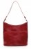Elegantní kožené kabelky do ruky i na rameno červená