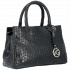 Kožené kabelka kufřík Vittoria Gotti černá V1597P