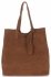 Kožené kabelka shopper bag Vittoria Gotti zrzavá V205454