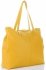 Kožené kabelka shopper bag Vittoria Gotti žlutá V5705