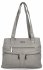 DĂĄmskĂĄ kabelka shopper bag Hernan svÄtle ĹĄedĂĄ 8006