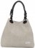 Bőr táska shopper bag Vittoria Gotti bézs V90047CH