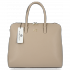 Bőr táska kuffer Vittoria Gotti bézs V2392
