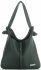 Bőr táska shopper bag Vittoria Gotti palackzöld V5701