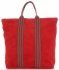 Bőr táska shopper bag Vittoria Gotti piros V689746