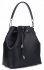 Bőr táska shopper bag Vittoria Gotti fekete 8224