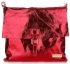 Bőr táska levéltáska Vittoria Gotti piros V05721