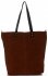 Bőr táska shopper bag Vera Pelle barna 80041