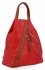 Uniwersalny Plecak Damski firmy Herisson 1502H301 Czerwony