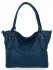 Torebka Damska Shopper Bag XL firmy Hernan HB0397 Morska