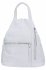 Miejski Plecak Damski firmy Herisson 1502H302 Biały