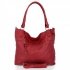 Uniwersalne Torebki Damskie Herisson Shopper Bag Czerwona