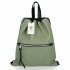 BEE BAG Torebka Damska Worek typu Shopper Bag Beatrice Jasno Zielona