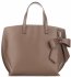 GEANȚĂ DIN PIELE shopper bag Vittoria Gotti maro pământiu V6D BIGzi