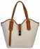 GENȚĂ DIN PIELE shopper bag Vittoria Gotti bej 631