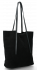 Kožené kabelka shopper bag Vittoria Gotti čierna V6590C