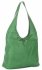 Kožené kabelka shopper bag Vittoria Gotti zelená V3L