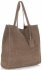 Kožené kabelka shopper bag Vittoria Gotti zemitá V205454