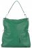 Kožené kabelka shopper bag Vera Pelle zelená V25