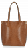 Kožené kabelka shopper bag Vittoria Gotti ryšavá VG803