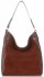 Kožené kabelka shopper bag Vittoria Gotti hnedá V3368