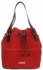 Dámska kabelka shopper bag Vittoria Gotti červená V1005