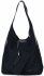 Kožené kabelka shopper bag Vittoria Gotti tmavo modrá V8804