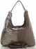 Kožené kabelka shopper bag Genuine Leather zemitá 5521