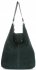 Kožené kabelka shopper bag Vittoria Gotti fľašková zelená V3292C
