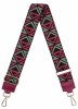 Curea de modă pentru geantă Geometric PA005 fucsia