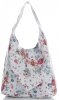 Kožené kabelka shopper bag Vittoria Gotti biela VF9802