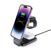 TECH-PROTECT QI15W-A28 3IN1 MAGNETIC MAGSAFE WIRELESS CHARGER BLACK
