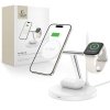 TECH-PROTECT QI15W-A35 3IN1 MAGNETIC MAGSAFE WIRELESS CHARGER WHITE