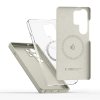 ETUI PLECKI CASE TECH-PROTECT  LIQUID SILICONE MAGSAFE SAMSUNG GALAXY S25 ULTRA COSMIC LATTE
