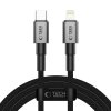 TECH-PROTECT ULTRABOOST DNA LIGHTNING KABEL  PD27W/3A 200CM IRON GREY