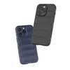 Magic Shield Case etui do iPhone 13 Pro elastyczny pancerny pokrowiec burgundowy