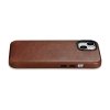 iCarer Oil Wax Premium Leather Case skórzane etui iPhone 14 Plus magnetyczne z MagSafe brązowy (WMI14220703-RB)