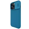Nillkin CamShield Pro Case etui iPhone 14 Pro pancerny pokrowiec osłona na aparat kamerę niebieski