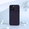 Nillkin CamShield Silky Silicone Case etui iPhone 14 Pro pokrowiec z osłoną na aparat zielony