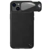 Nillkin CamShield Leather S Case etui iPhone 14 pokrowiec z osłoną na aparat czarny