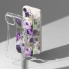 Ringke Fusion Design pancerne etui pokrowiec z żelową ramką iPhone 14 Plus przezroczysty (Purple rose) (FD637E29)