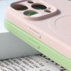 Silikonowe magnetyczne etui iPhone 13 Pro Silicone Case Magsafe - różowe