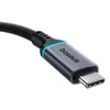 Kabel Baseus B0063370C111-01 USB-C - USB-C 4K 60Hz 100W 10Gb/s 1m - czarny