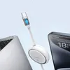 Kabel wysuwany Baseus Free2Draw Mini USB-C - USB-C 100W 1m - biały