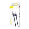 Kabel Baseus Cafule USB-A / Lightning 2.4A QC 3.0 1 m - niebiesko-złoty