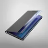 Etui New Sleep View Case z klapką i podstawką na Samsung Galaxy A55 - niebieskie