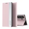 Sleep Case Pro etui do Samsung Galaxy S25+ z klapką i podstawką - różowe
