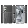 Thunder Case etui do Samsung Galaxy S24 FE silikonowy pancerny pokrowiec - czarne