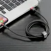 Kabel Baseus Cafule USB-A / Lightning 2.4A QC 3.0 0.5 m - czarno-czerwony