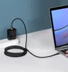 Kabel Baseus CATKLF-AL91 USB-C - USB-C PD QC 100W 5A 480Mb/s 2m - czarno-czerwony